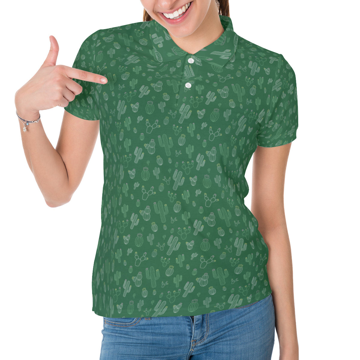 Women's Cactus Oasis Polo