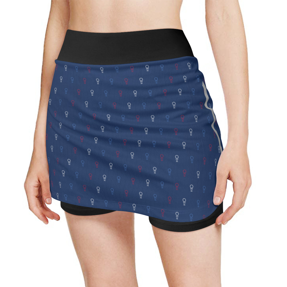 All-Over Print Women's Sports Skirt | Polyester - Women's USA Skirt