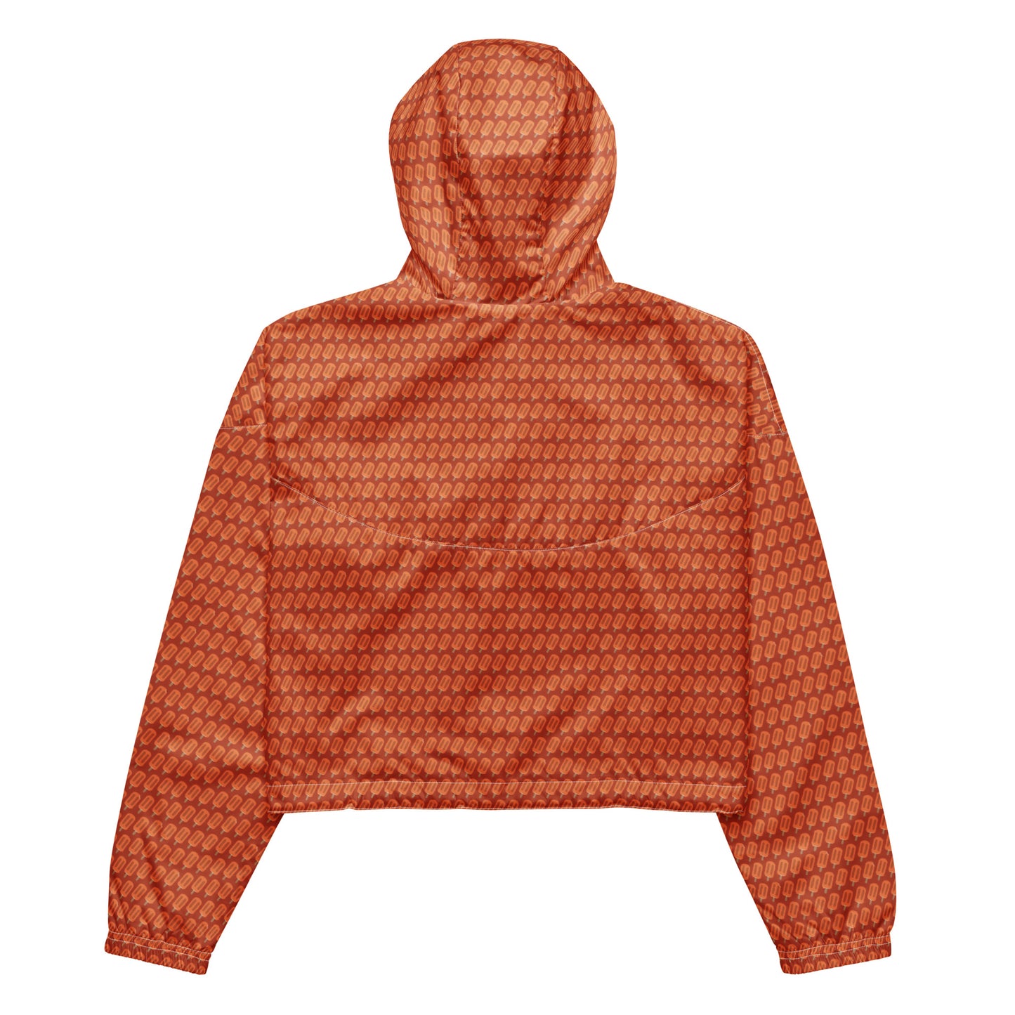 Women’s Orange Dream Cropped Windbreaker