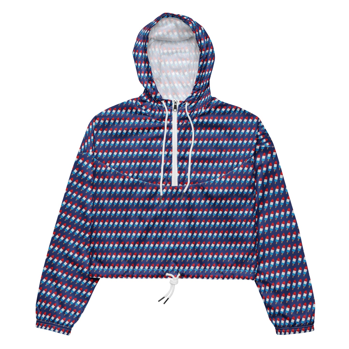 Women’s Patriot Pop Cropped Windbreaker
