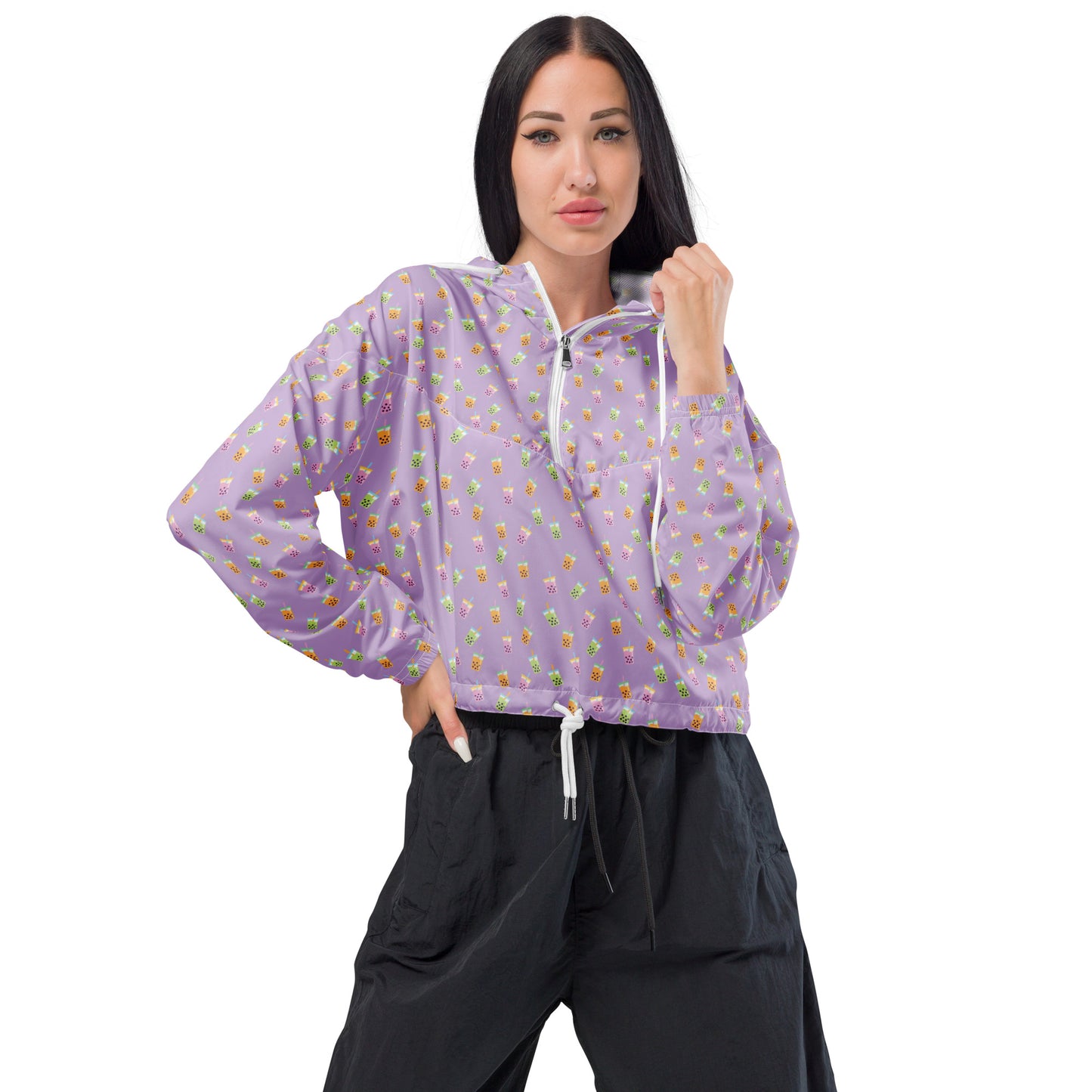 Women’s Boba Bliss Cropped Windbreaker