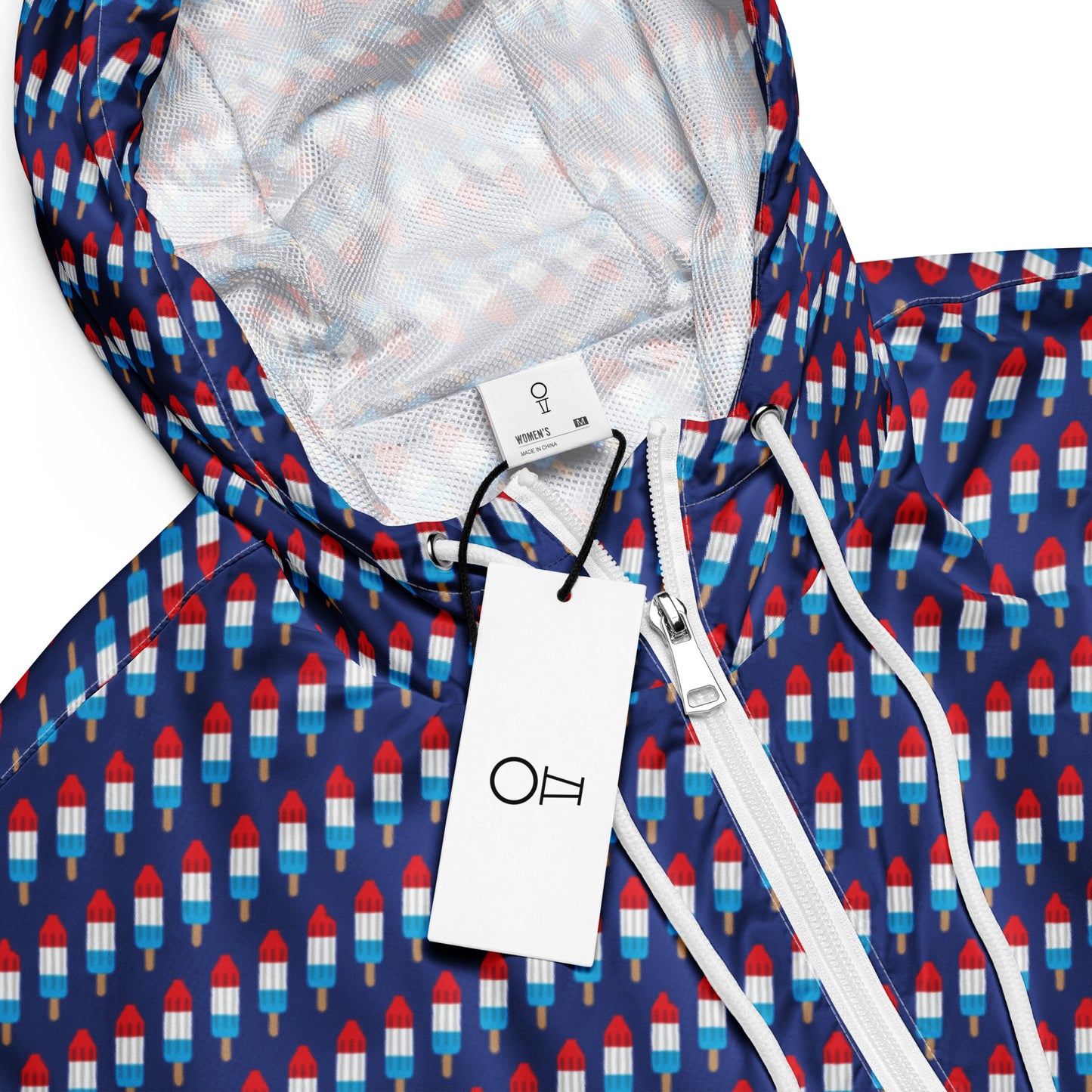 Women’s Patriot Pop Cropped Windbreaker