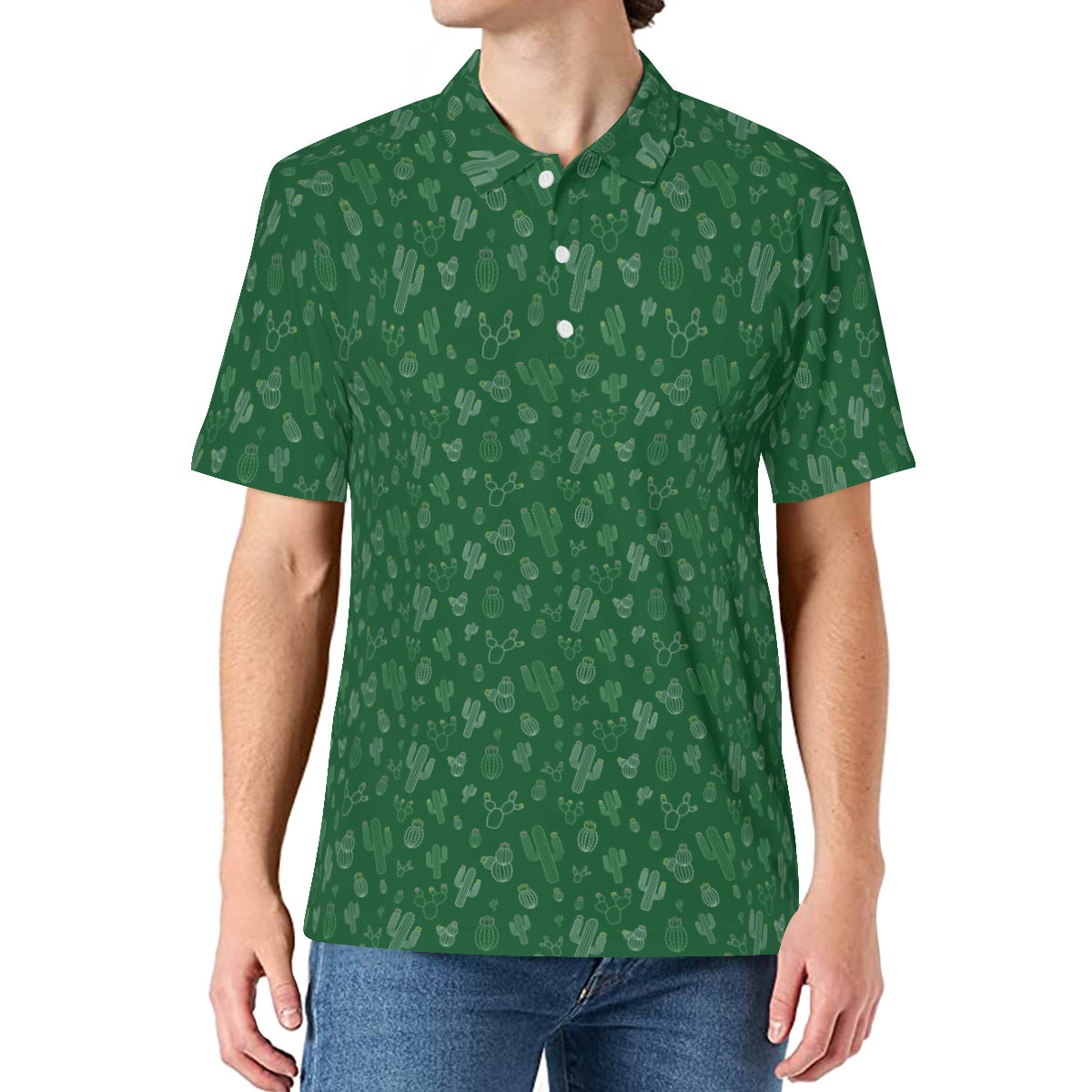 Men's Cactus Oasis Polo