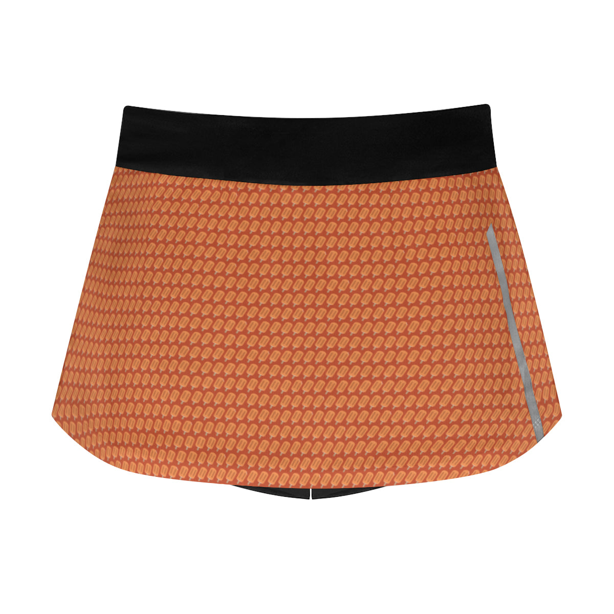 Women's Orange Dream Skirt With Liner